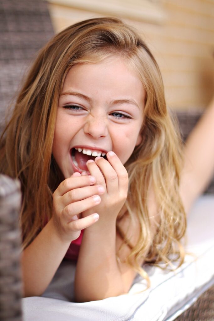 children, smile, eyes
